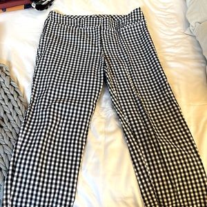 Ann Taylor Factory Gingham Pants